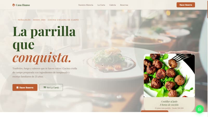 Portada Casa Huaso